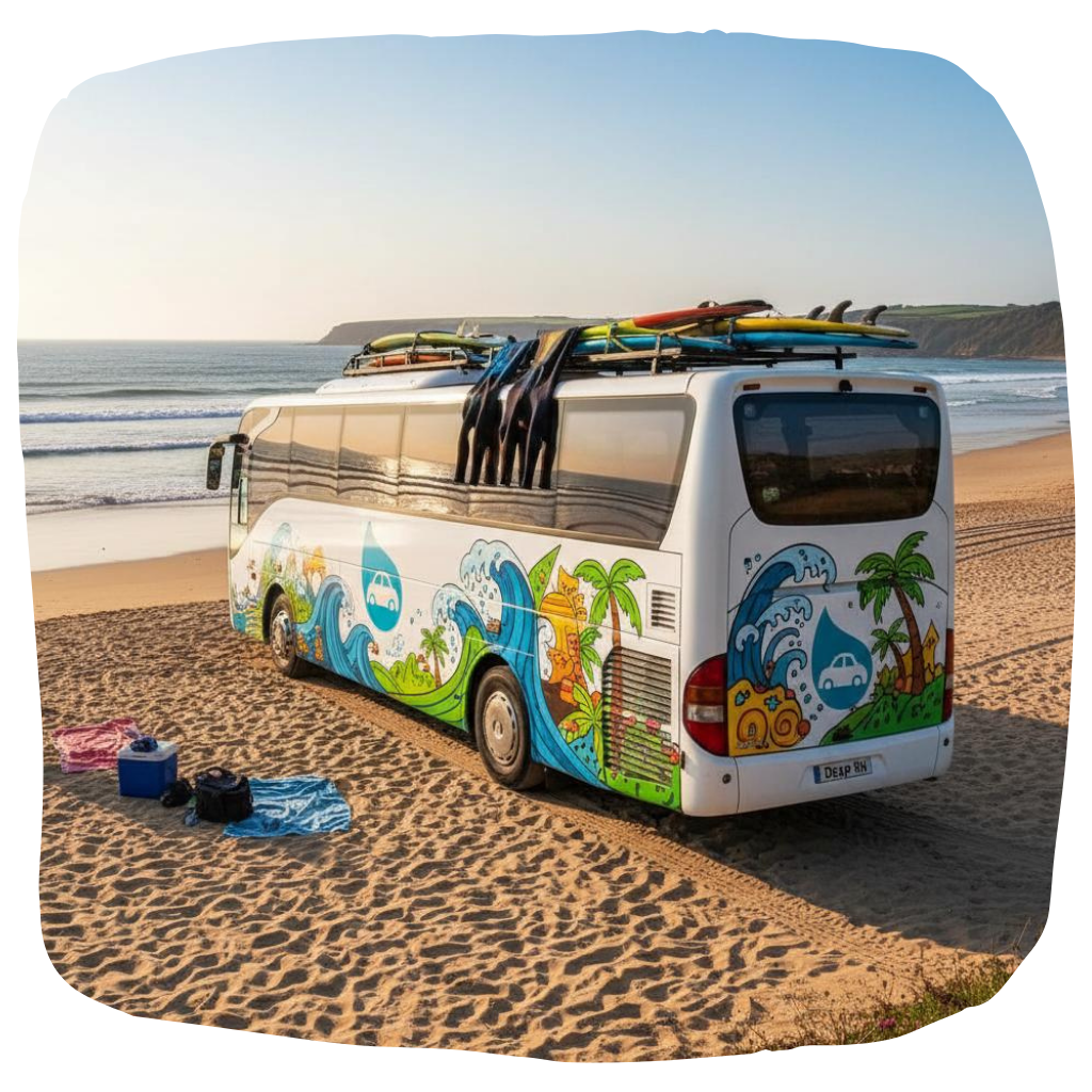 Drop-in Surf Bus
